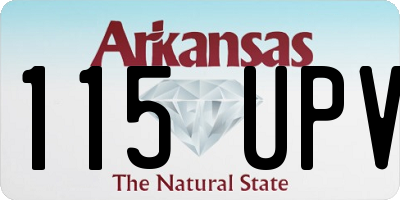 AR license plate 115UPV