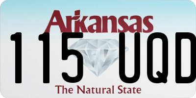 AR license plate 115UQD