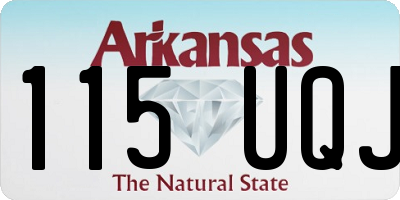 AR license plate 115UQJ
