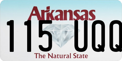 AR license plate 115UQQ