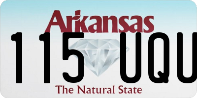 AR license plate 115UQU