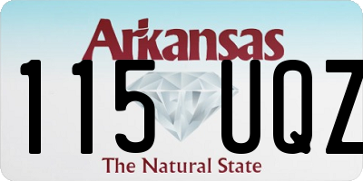 AR license plate 115UQZ