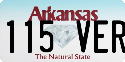 AR license plate 115VER
