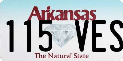 AR license plate 115VES