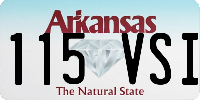 AR license plate 115VSI