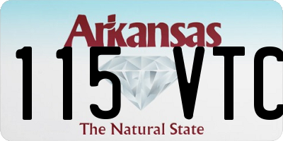 AR license plate 115VTC