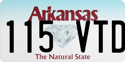 AR license plate 115VTD