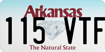 AR license plate 115VTF