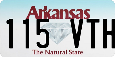 AR license plate 115VTH