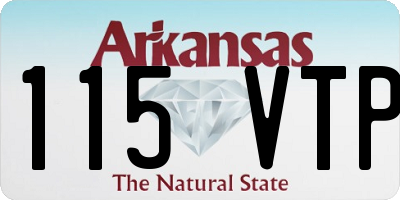 AR license plate 115VTP