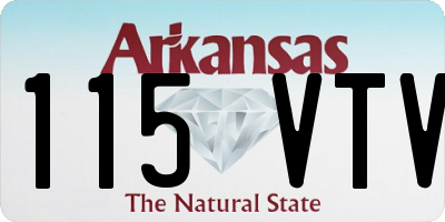 AR license plate 115VTV
