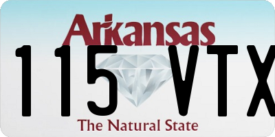 AR license plate 115VTX
