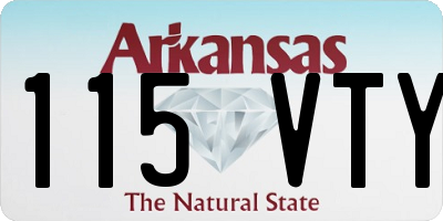 AR license plate 115VTY