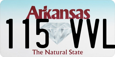 AR license plate 115VVL