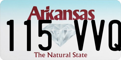 AR license plate 115VVQ