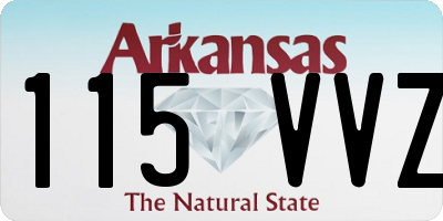 AR license plate 115VVZ