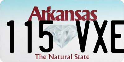 AR license plate 115VXE