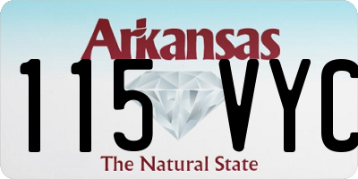 AR license plate 115VYC
