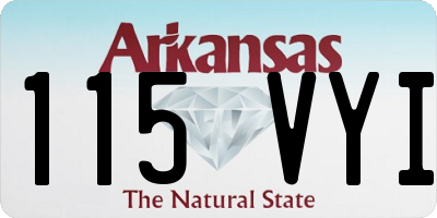AR license plate 115VYI