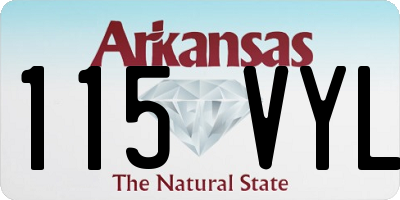 AR license plate 115VYL