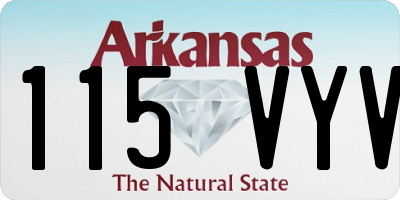AR license plate 115VYV