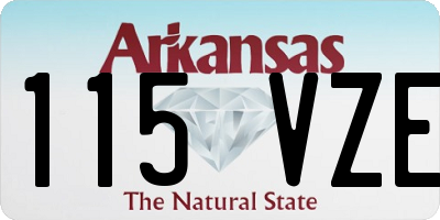 AR license plate 115VZE