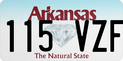 AR license plate 115VZF