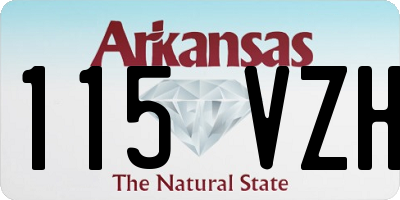 AR license plate 115VZH