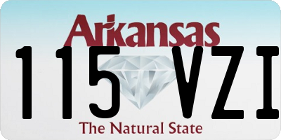 AR license plate 115VZI