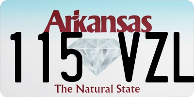 AR license plate 115VZL