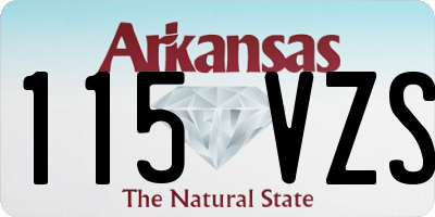 AR license plate 115VZS