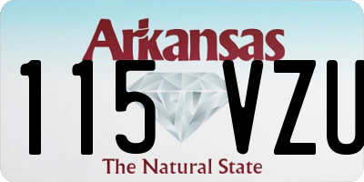 AR license plate 115VZU