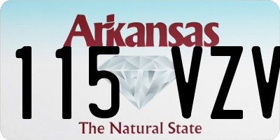 AR license plate 115VZV