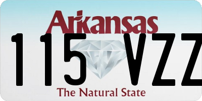 AR license plate 115VZZ