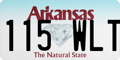 AR license plate 115WLT