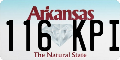 AR license plate 116KPI