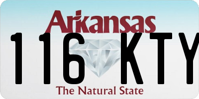 AR license plate 116KTY