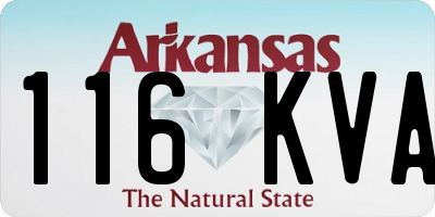 AR license plate 116KVA