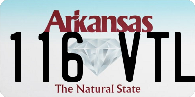 AR license plate 116VTL