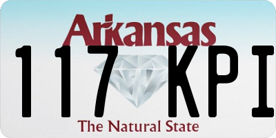 AR license plate 117KPI