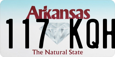 AR license plate 117KQH