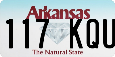 AR license plate 117KQU