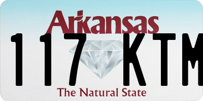 AR license plate 117KTM