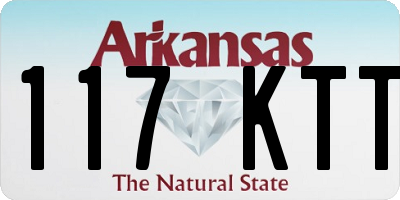 AR license plate 117KTT