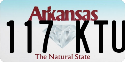 AR license plate 117KTU