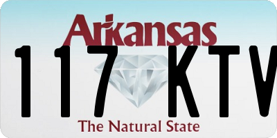 AR license plate 117KTV