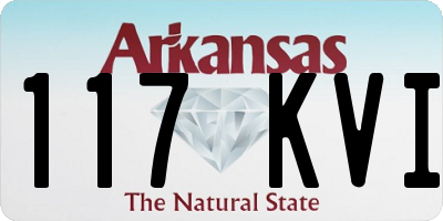 AR license plate 117KVI