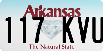 AR license plate 117KVU