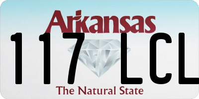 AR license plate 117LCL