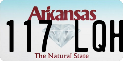 AR license plate 117LQH